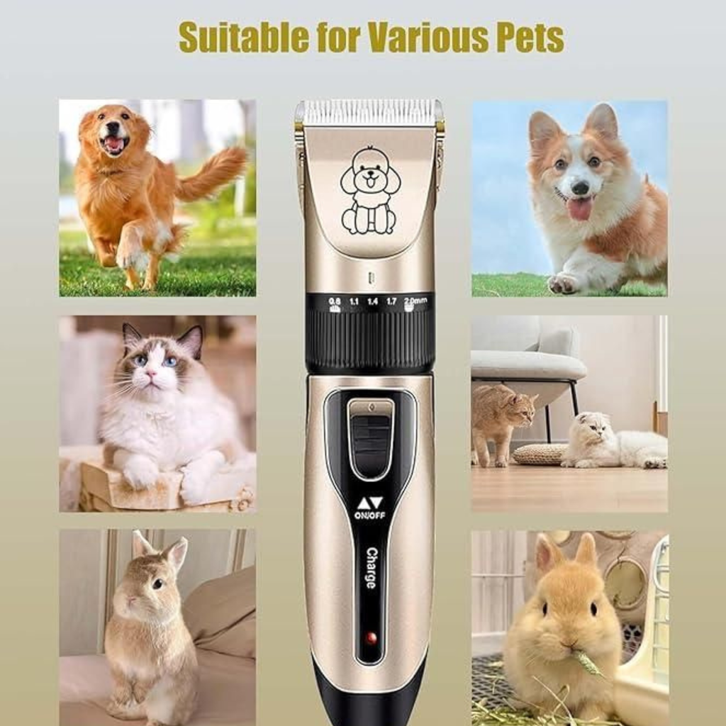 🐾 Pet Grooming Trimmer Set – Safe, Precise & Easy Grooming at Home