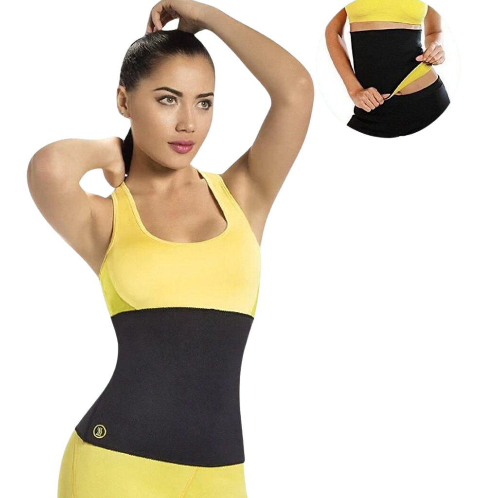 🔥 Non-Tearable Tummy Trimmer Slimming Belt for Men & Women