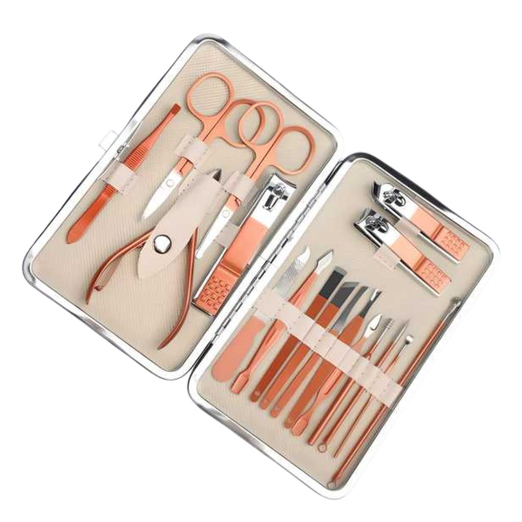 💅 Manicure & Pedicure Set for Women – 18-in-1 Professional Nail Care Kit