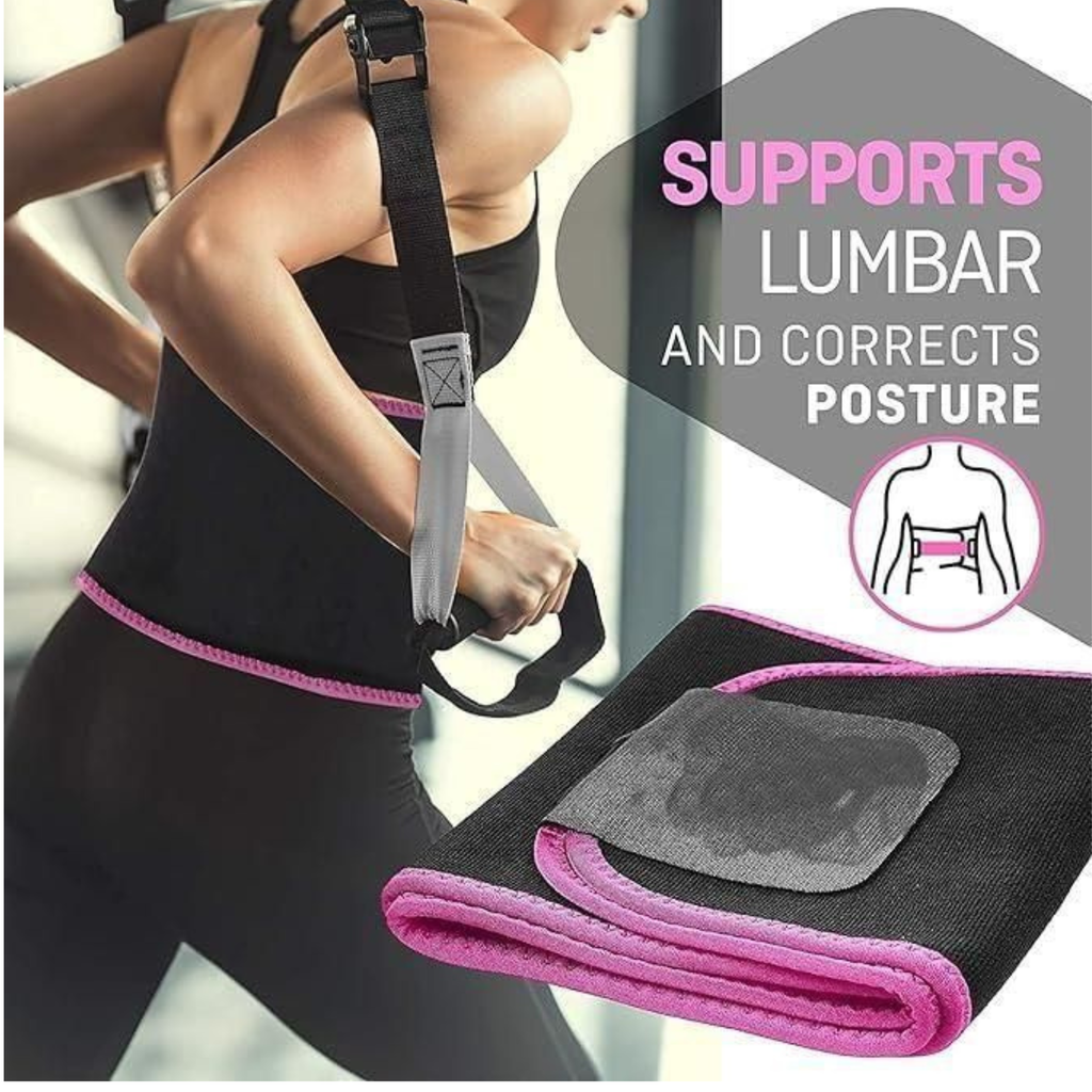 Adjustable Waist Trimmer Belt – Lightweight, Stretchy & Sweat-Enhancing