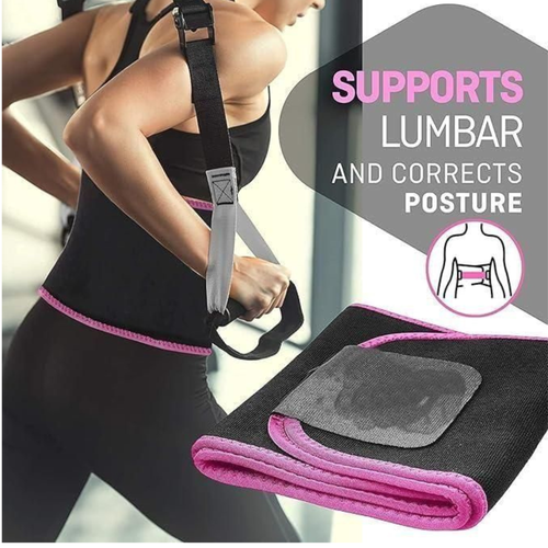 Adjustable Waist Trimmer Belt – Lightweight, Stretchy & Sweat-Enhancing