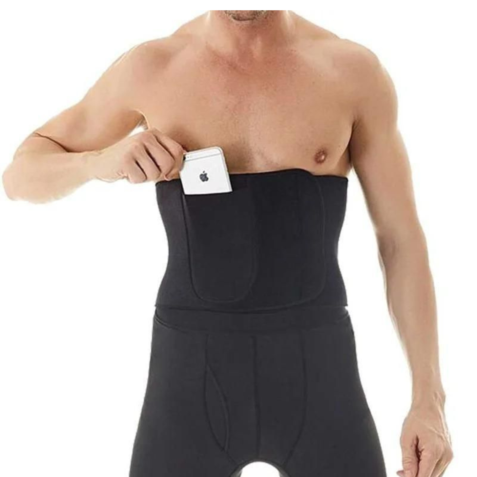 🔥 Non-Tearable Tummy Trimmer Slimming Belt for Men & Women