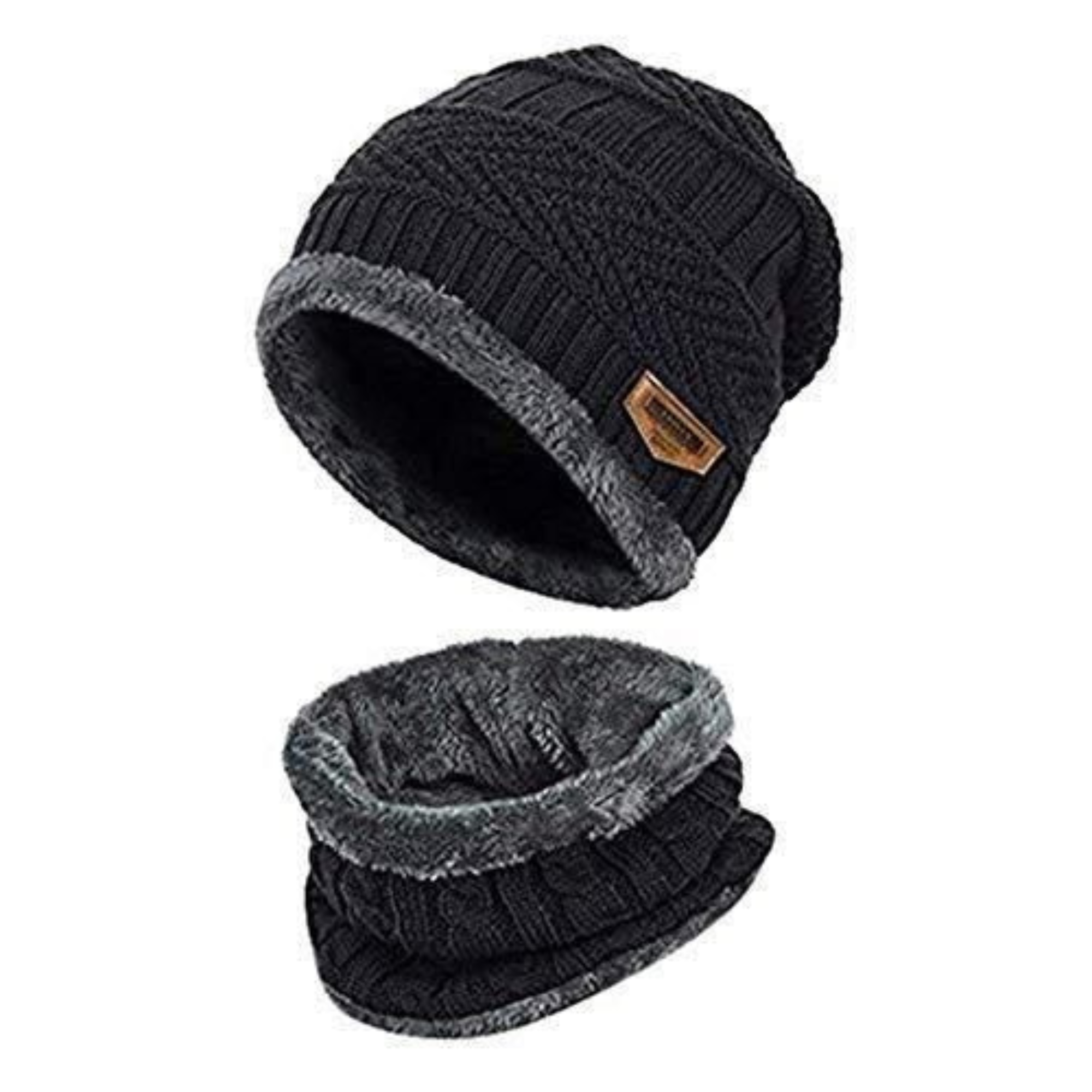 🧢 Unisex Woolen Cap Set – Warm, Comfortable & Stylish