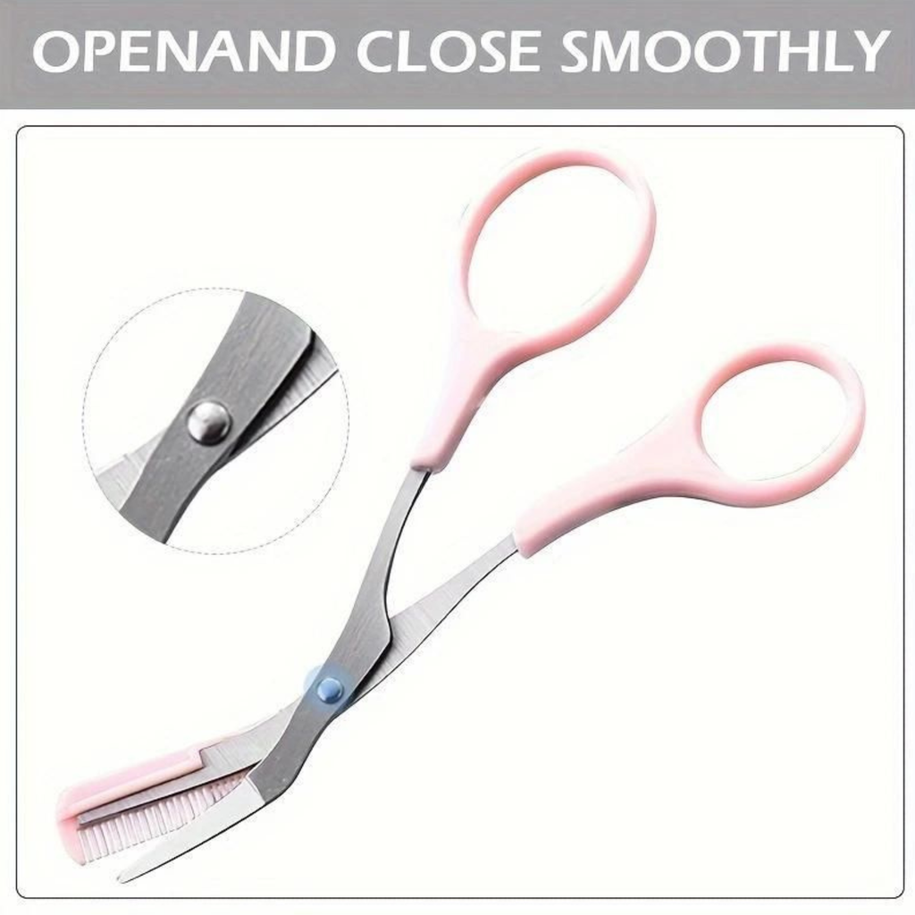 ✨ Eyebrow Trimmer with Comb Set – Precise & Gentle Grooming for Women