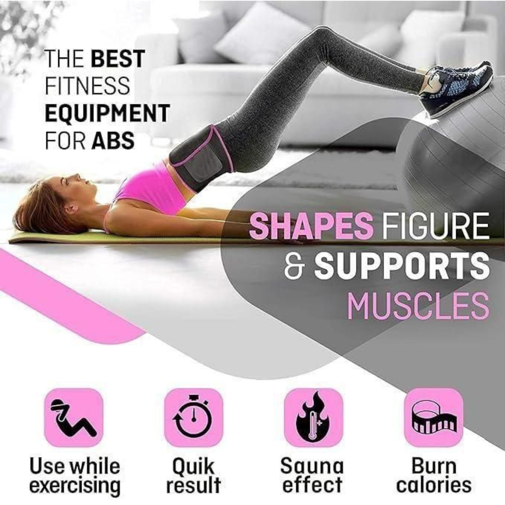 Adjustable Waist Trimmer Belt – Lightweight, Stretchy & Sweat-Enhancing